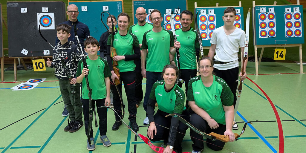 SV Rodeck bei der Kreismeisterschaft Bogen in der Halle 2026